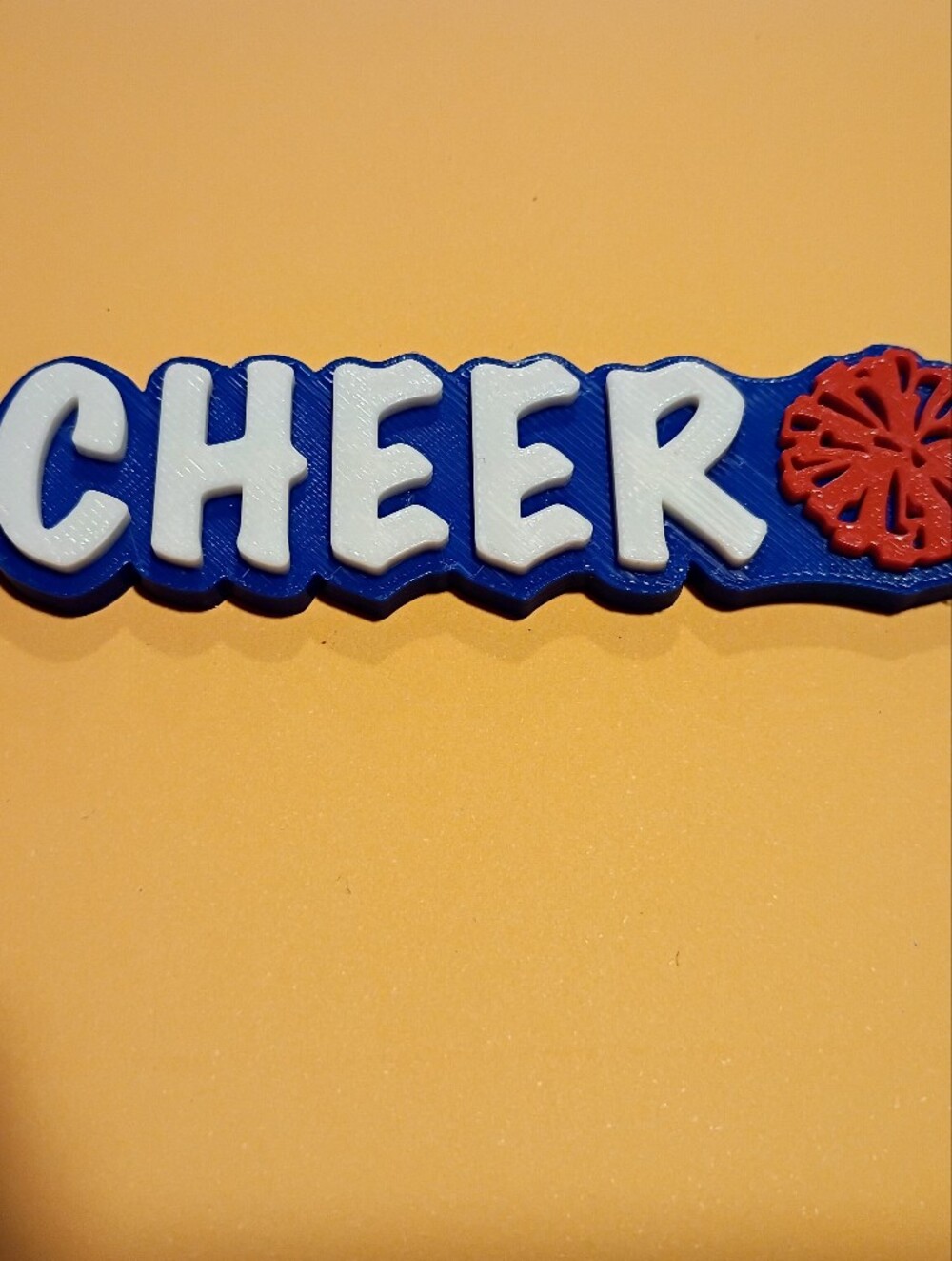 Cheer Keychain BagTag - Picture 2 of 3